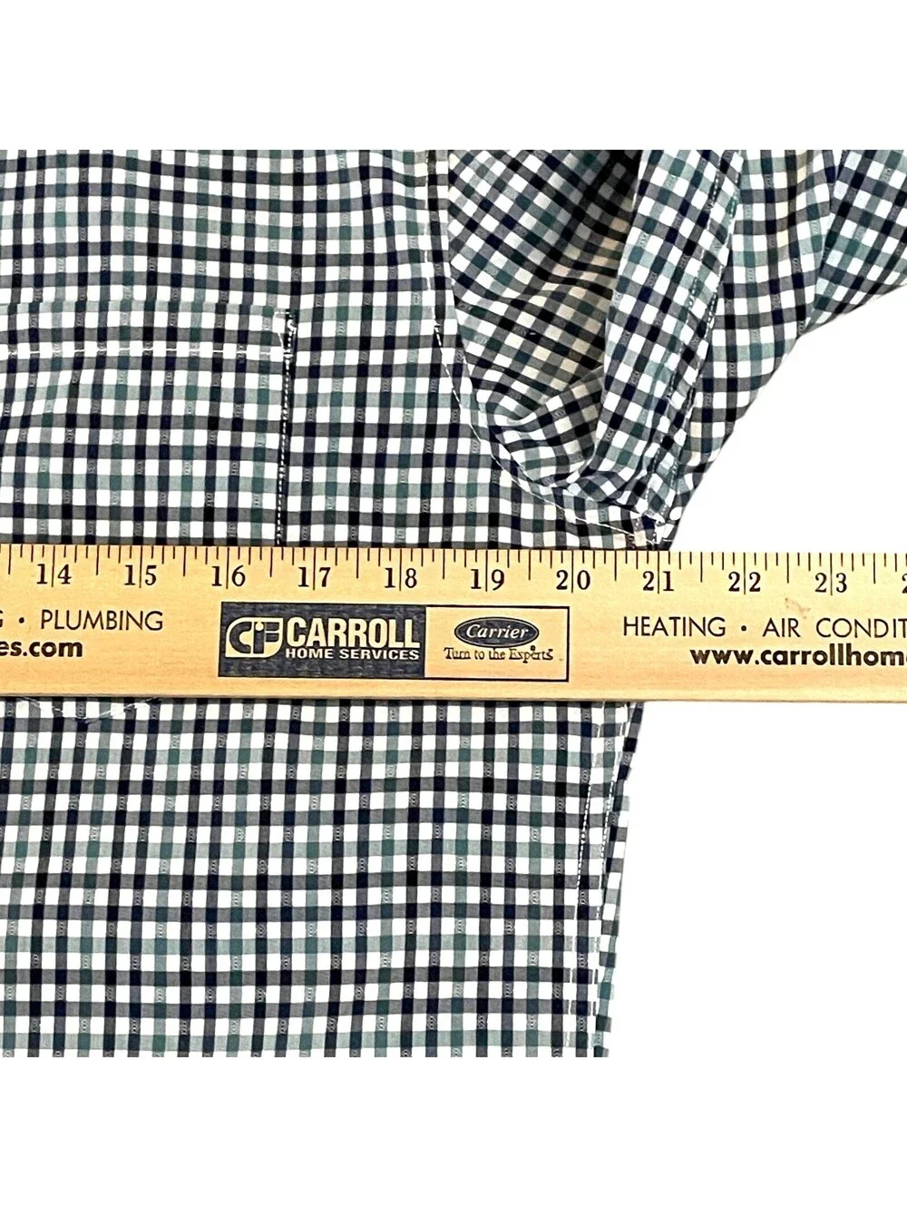Banana Republic Men's MED Grant Gingham Button Down Shirt